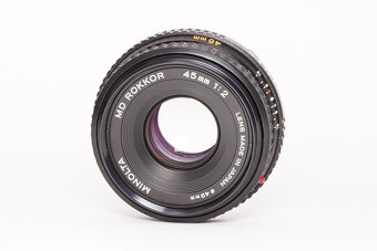 Minolta XG 1, MD 45mm/2 - 6