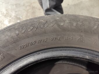 Predám 4ks Zimné neumatiky 195/65 r15 - 6