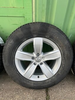Zimna sada elektróny vw Touareg , 5x112 , r17 - 6