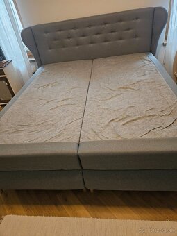 Manzelska postel boxspring - 6