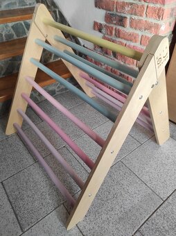 Piklerovej triangel, doska a hojdačka 5v1 Elis design - 6