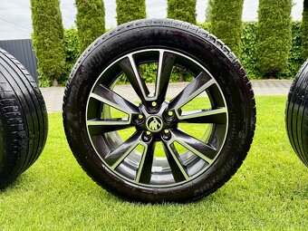 Komplet letnú sadu alu Škoda MATTERHORN 5x112 225/50 R17. - 6