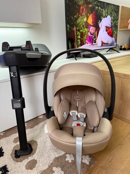 Cybex Cloud G plus Almond beige + zakladna base G - 6