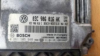 Predam riadiacu jednotku motora 1,4 TSi- 90 kW- CAXA - 6