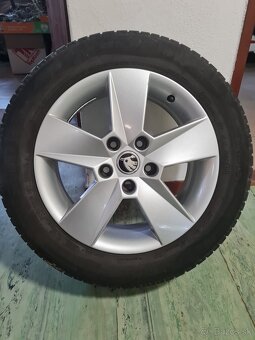 Hliníkové disky originál škoda - 6