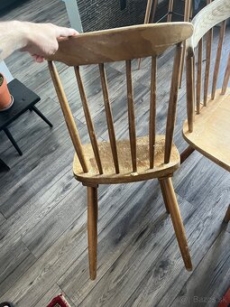 Drevené stoličky retro I nábytok - 6