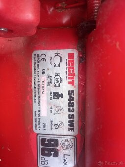 Kosačka s pojazdom - HECHT 5483 SWE - 6