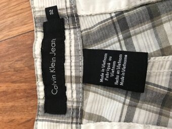 CALVIN KLEIN originál pánske capri nohavice L - 6