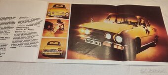 ŠKODA 110LS rozkládací prospekt Š110 LS - 6