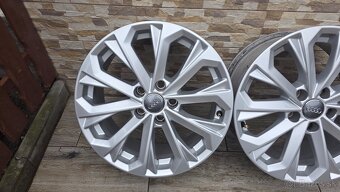 Predam orginal Audi elektrony 5x112 R17 et38 J7,5 - 6