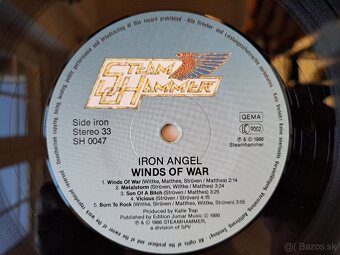 Lp IRON ANGEL  - Winds of War - 6