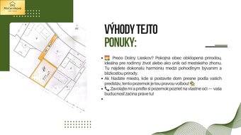 Predaj: Pozemok na výstavbu rodinného domu Dolný Lieskov. - 6