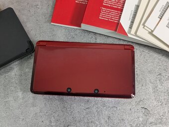 Nintendo 3DS, červené, hra LEGO Friends, orig. krabica, dock - 6