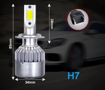 LED žiarovky H7 - 6