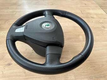 Škoda kožený volant RS - 6