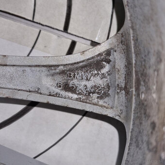 Hliníkové BMW disky 5x120 R17 7J ET47 - 6
