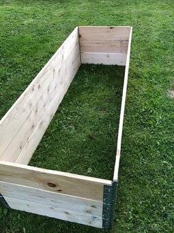 Paletové ohrádky nové 230x80cm 120x80cm vyvýšený zahon - 6