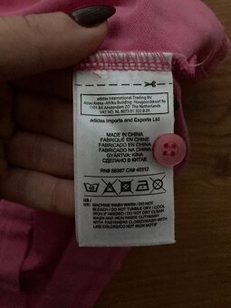 ♥ Ružové tričko Adidas ♥ - 6
