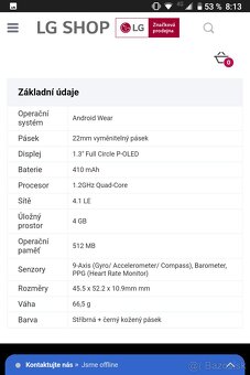 LG W150 Watch Urbane - 6