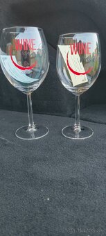 Krásne nové poháre na limo, víno,Prosecco, kávy a ďalšie .. - 6