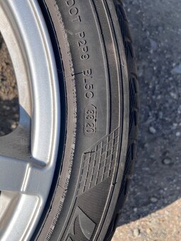 Borbet 5x100 R16 7J ET38 + 215/45R16 letné pneu - 6