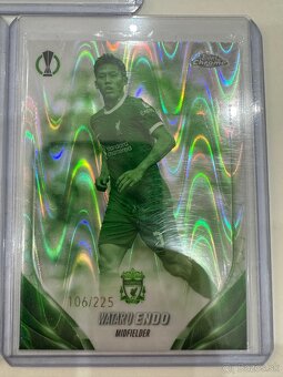 TOPPS CHROME FUTBALOVÉ KARTIČKY KARTY - 6