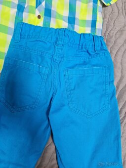 Svieži letný set tyrkys/lime veľ.110 - 6