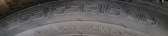 Kolesá: zimné pneumatiky 205/55 R16 + snímače tlaku TPMS - 6