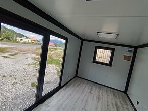 Záhradny domček Mobilný kontajner 6m x 3m s WC - 6