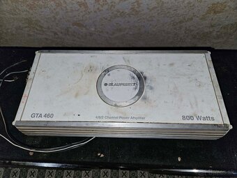 Predám autoaudio – subwoofery, zosilňovače + kapacitor - 6