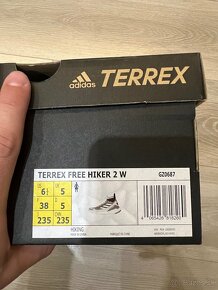 Dámska turistická obuv Adidas Terrex Free Hiker 2  UK:5 - 6