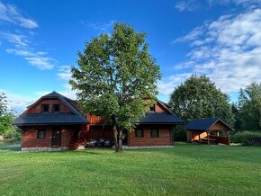 Rekreačná chata s vnútorným a vonkajším wellnessom - 6