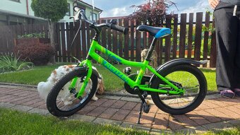 Predám detský bicykel zn. Kenzel zelený - 6