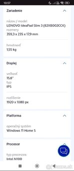 Lenovo IdeaPad Slim 3 notebook - 6