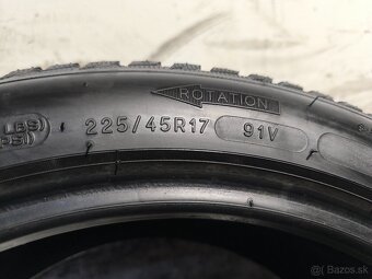 225/45 R17 Zimné pneumatiky Michelin Alpin 2 kusy - 6