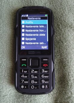 Predám odolný senior. mobilný telefón MAXCOM MM920 - 6