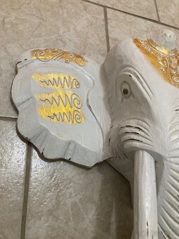 Ručne robená nástenná dekorácia z exotického dreva - 6