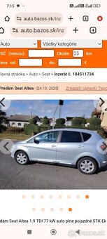 Predám vymením Seat Altea - 6