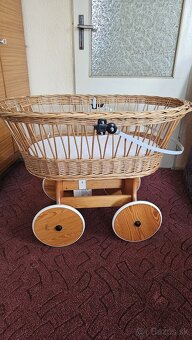 Prútený košík pre bábätko - 6