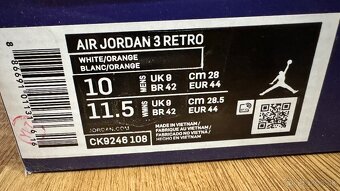 Nike air jordan 3 fragment - 6