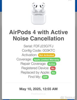 Predám AirPods 4 ANC s potlačením zvuku nové nepoužívané - 6