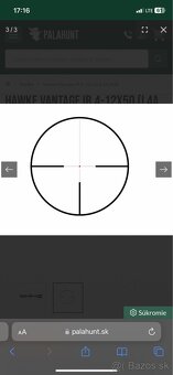Puškohľad Hawke 4-12x50 - 6