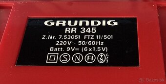GRUNDIG RR 345 - 6