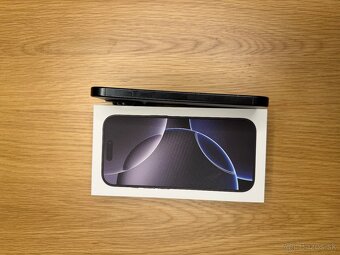 iPhone 16 Pro 256GB čierny titán - záruka do 17.10.2026 - 6