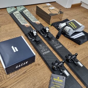 Nový skialp set K2 Wayback 88 W + viazko + pasy Kohla - 6