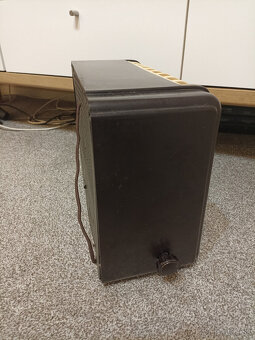 Vzácné staré retro rádio Tesla 413U - 6