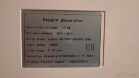 Kyslíkový koncentrátor DZ-1W - 6