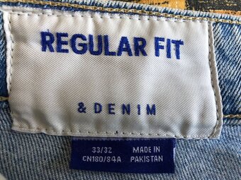 Pánske džínsy H&M.....W33/L32. - 6
