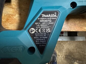 Predám nové vŕtacie kladivo Makita HR007G - 6