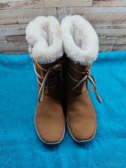 Skechers 38 - dámska kožená zimná obuv - 6